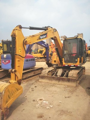 三一75-8s彩屏挖掘機(jī)停工出售，銀川免費(fèi)試機(jī)優(yōu)惠多